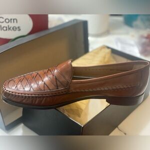 Classic Tan Leather Loafers for Men
